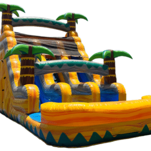 Lava Double Lane Water Slide 17'