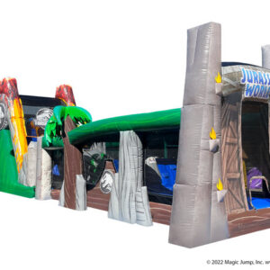 Jurassic World 50' Obstacle Course Waterslide